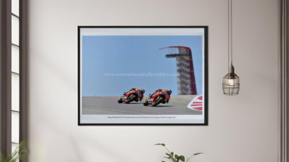Marc Márquez & Dani Pedrosa - Respol Honda RC213V - GP Americas 2017