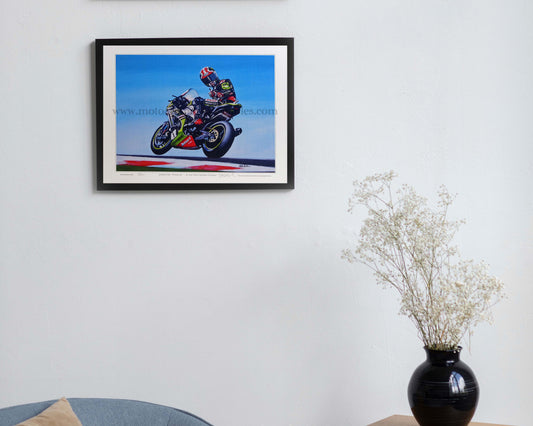Jonathan Rea "Thumbs up" 6 time World Champion - by Jeff Rush